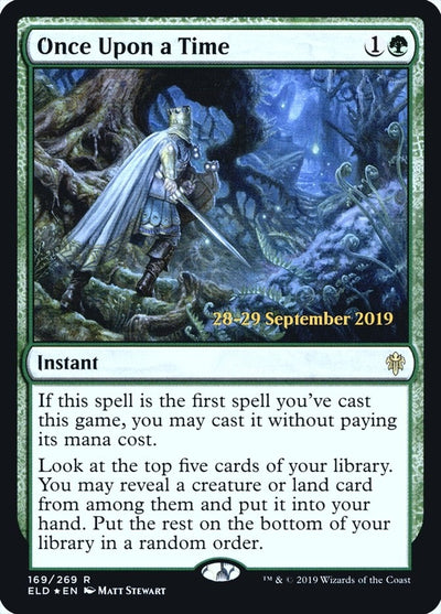 Once Upon a Time (169) (Prerelease Cards)