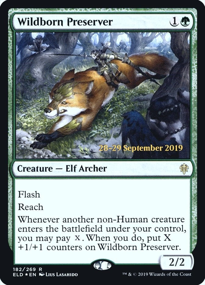 Wildborn Preserver (182) (Prerelease Cards)