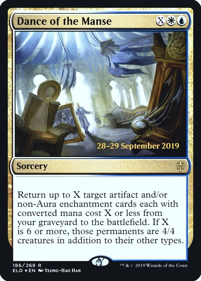 Dance of the Manse (186) (Prerelease Cards)