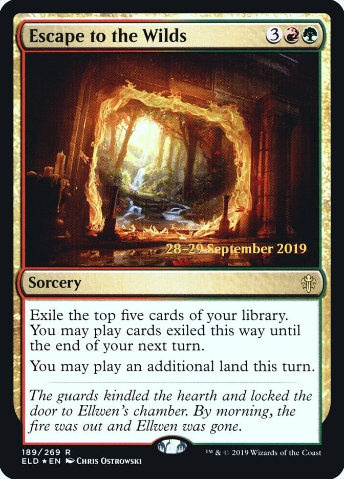 Escape to the Wilds (189) (Prerelease Cards)