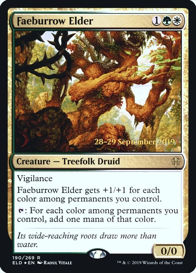 Faeburrow Elder (190) (Prerelease Cards)