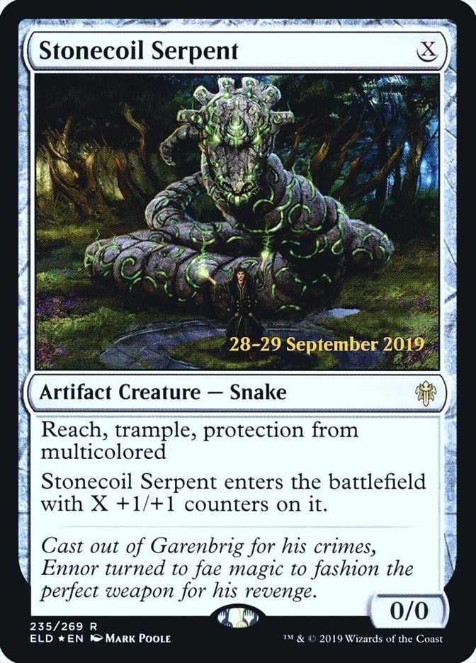 Stonecoil Serpent (235) (Prerelease Cards)