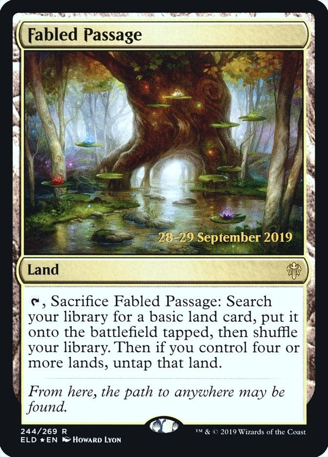 Fabled Passage (ELD) (244) (Prerelease Cards)