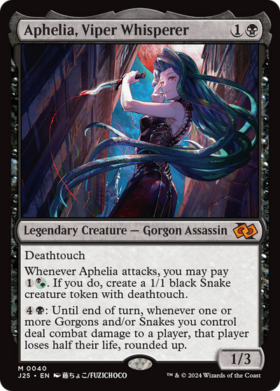 Aphelia, Viper Whisperer (Anime) (40) (Foundations Jumpstart)