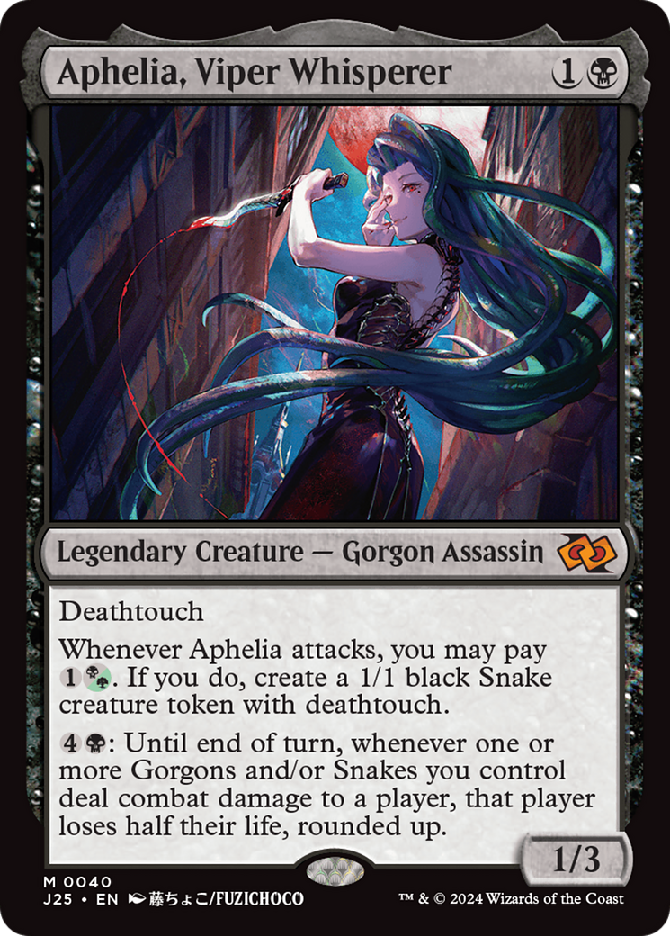 Aphelia, Viper Whisperer (Anime) (40) (Foundations Jumpstart)