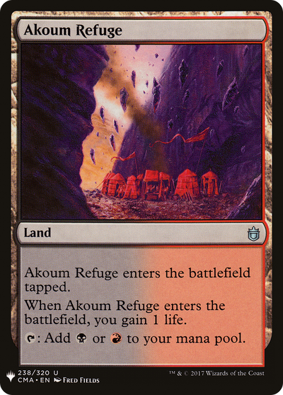 Akoum Refuge (238) (The List Reprints)