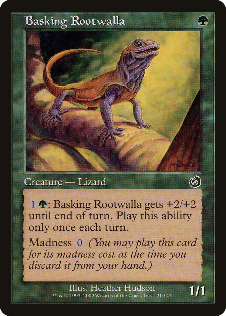 Basking Rootwalla (121) (Torment)