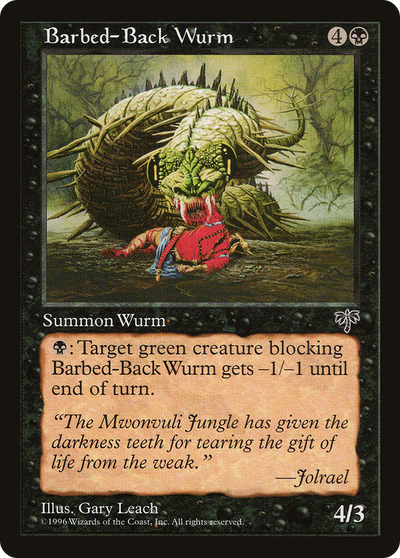 Barbed-Back Wurm (Mirage)