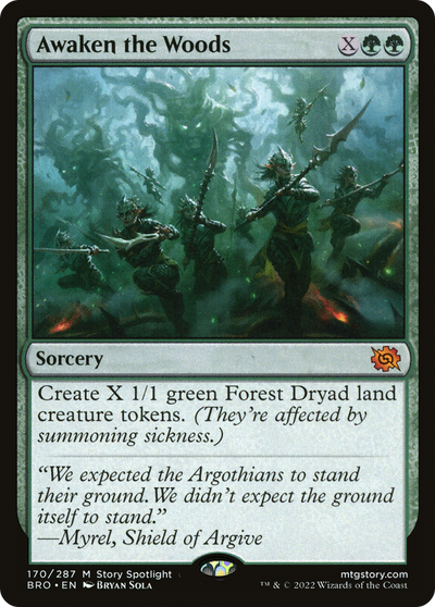 Awaken the Woods (170) (The Brothers' War)