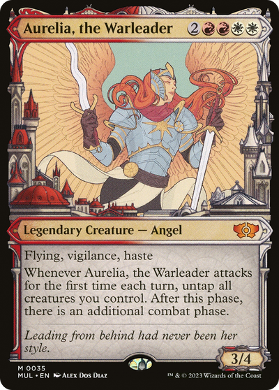 Aurelia, the Warleader (35) (March of the Machine: Multiverse Legends)