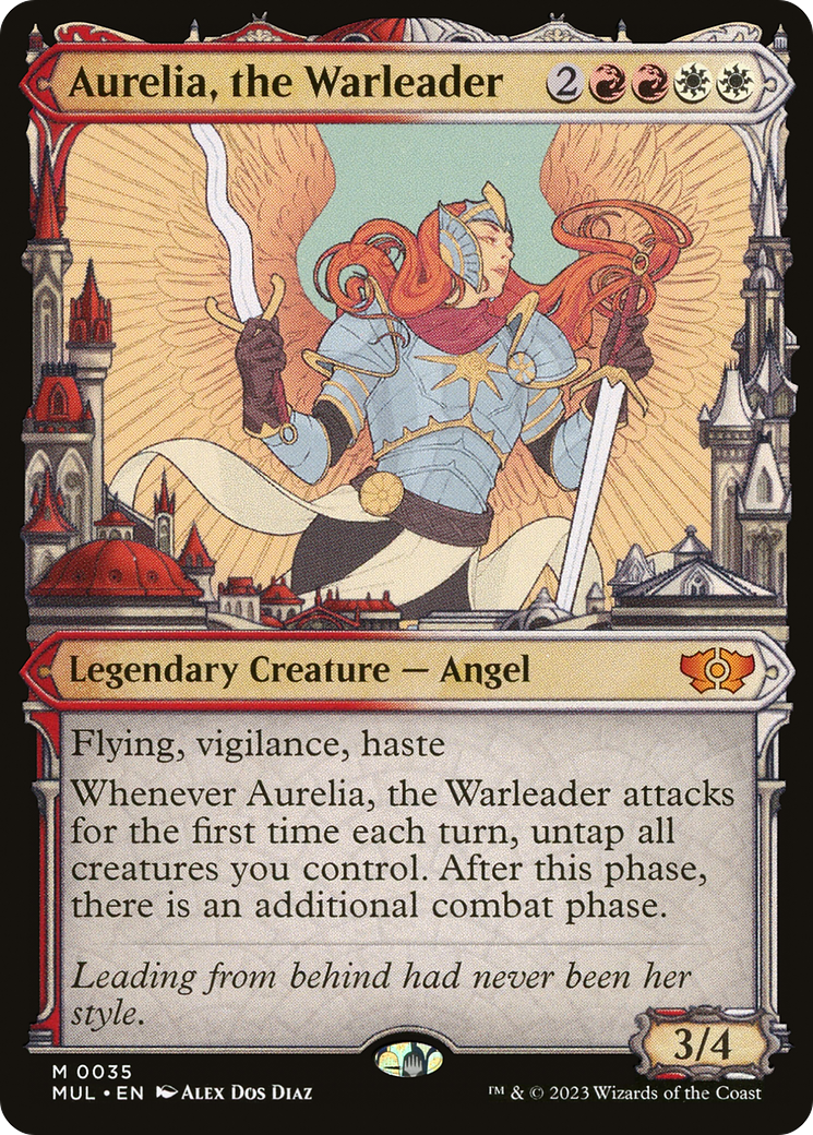 Aurelia, the Warleader (35) (March of the Machine: Multiverse Legends)