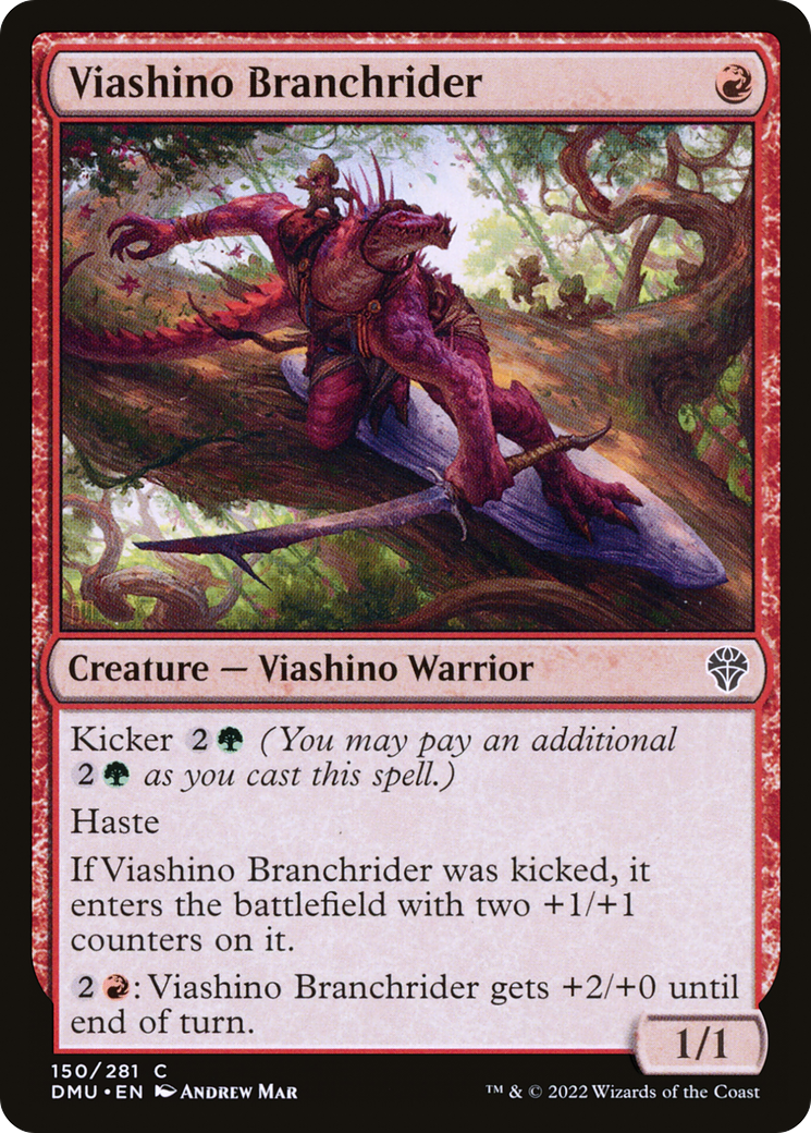 Viashino Branchrider (DMU-150) - Dominaria United