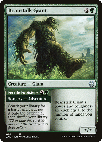 Beanstalk Giant (61) (Commander: Zendikar Rising)