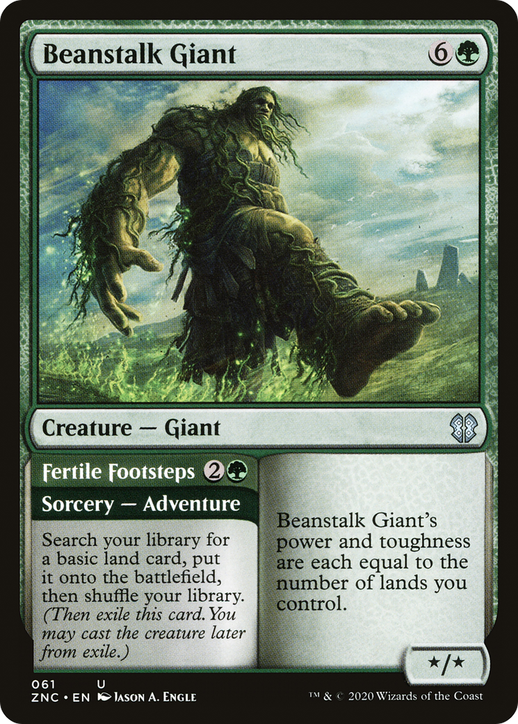 Beanstalk Giant (61) (Commander: Zendikar Rising)