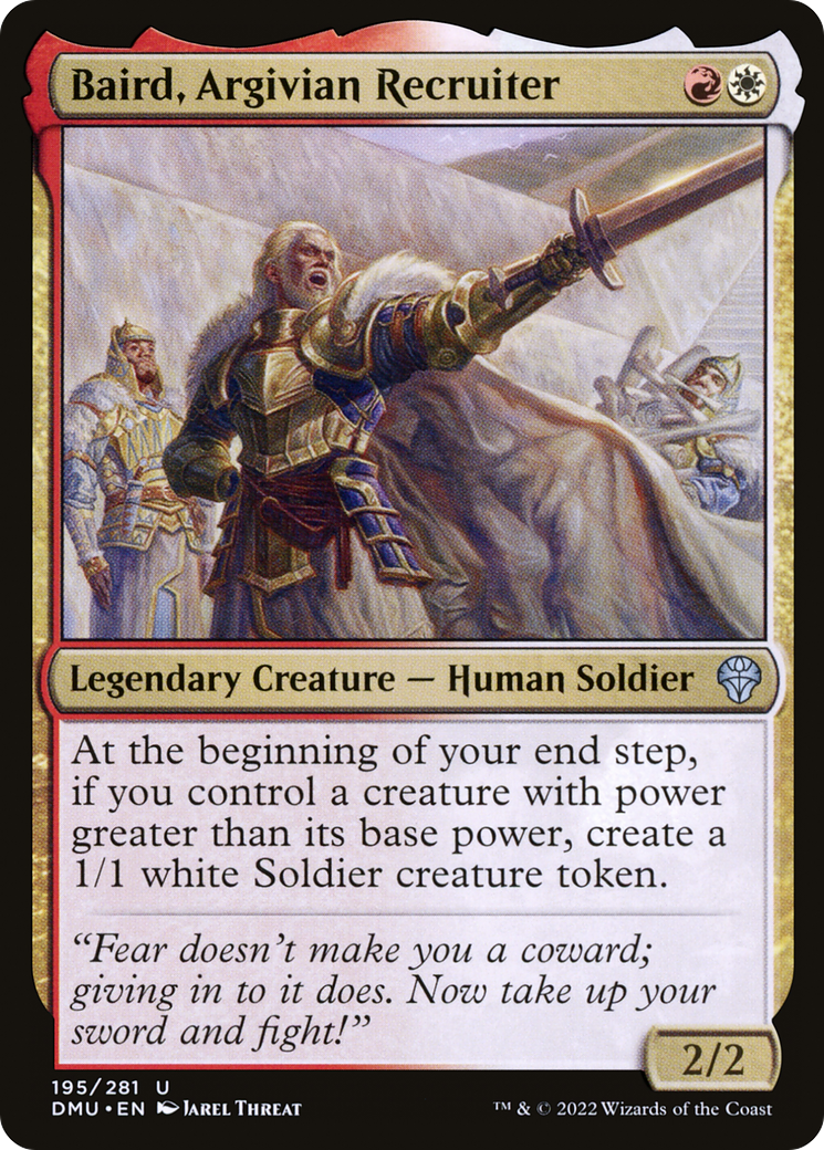 Baird, Argivian Recruiter (195) (Dominaria United)