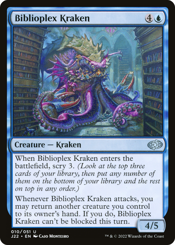 Biblioplex Kraken (10) (Jumpstart 2022)