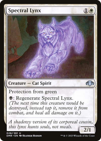 Spectral Lynx (DMR-028) - Dominaria Remastered