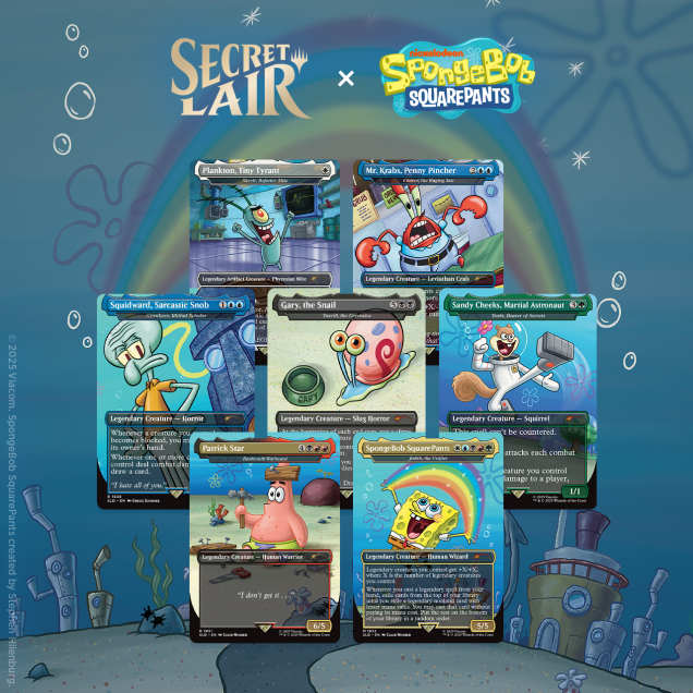 Secret Lair Drop Series: Legends of Bikini Bottom