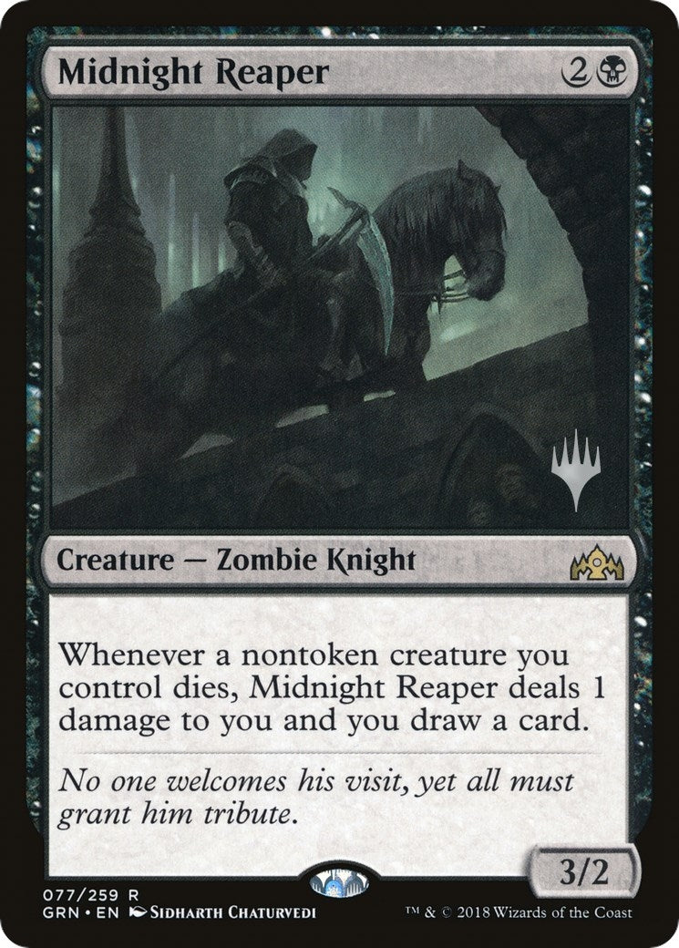 Midnight Reaper (77) (Promo Pack: Throne of Eldraine)