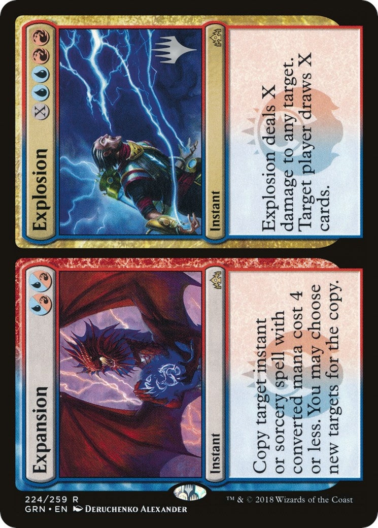 Expansion // Explosion (224) (Promo Pack: Throne of Eldraine)