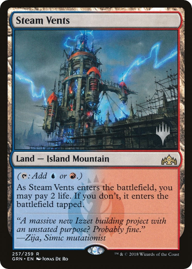 Steam Vents (257) (Promo Pack: Throne of Eldraine)