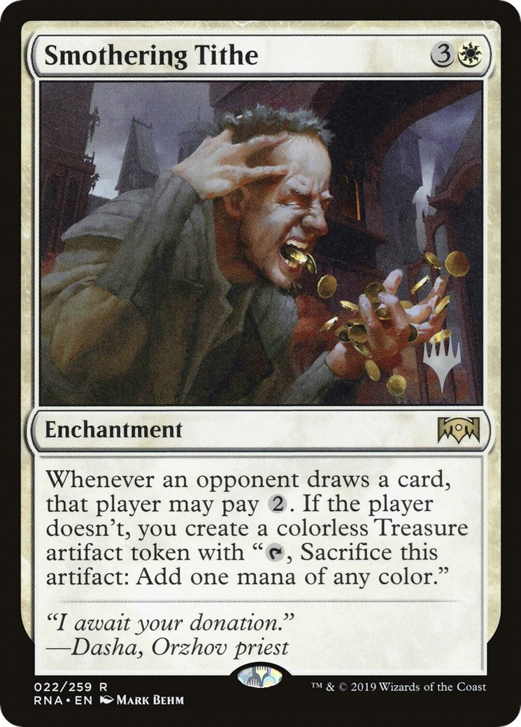 Smothering Tithe (22) (Promo Pack: Throne of Eldraine)