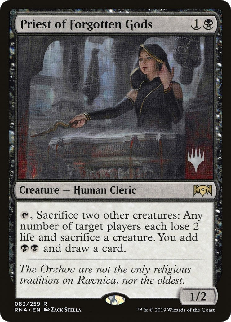Priest of Forgotten Gods (83) (Promo Pack: Throne of Eldraine)