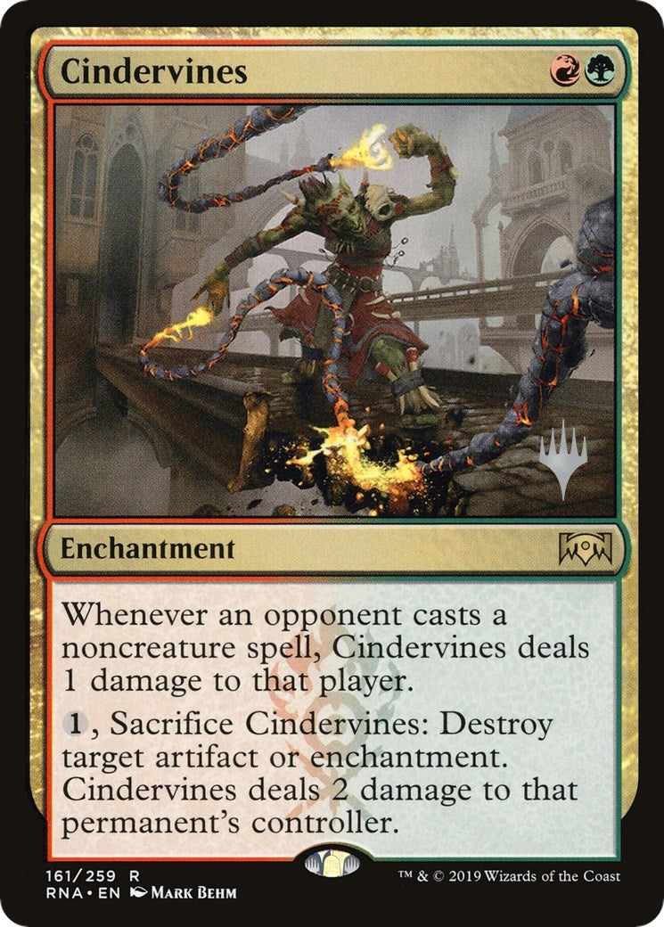 Cindervines (161) (Promo Pack: Throne of Eldraine)