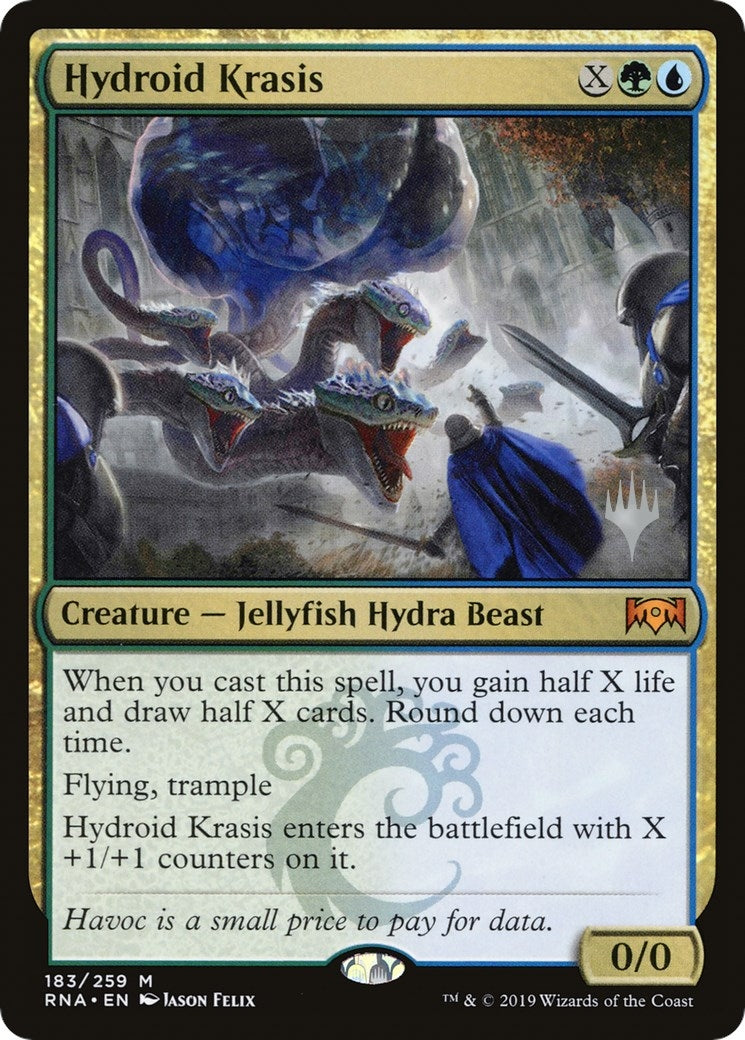 Hydroid Krasis (183) (Promo Pack: Throne of Eldraine)