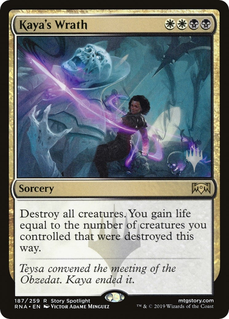 Kaya's Wrath (187) (Promo Pack: Throne of Eldraine)