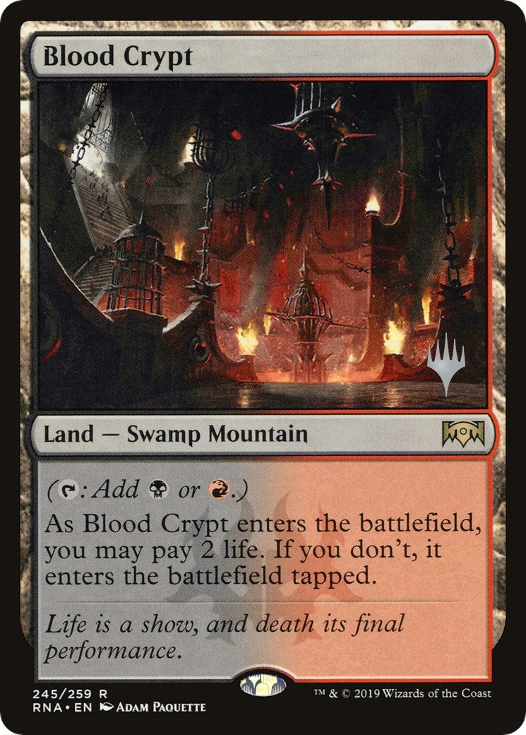 Blood Crypt (245) (Promo Pack: Ravnica Allegiance)