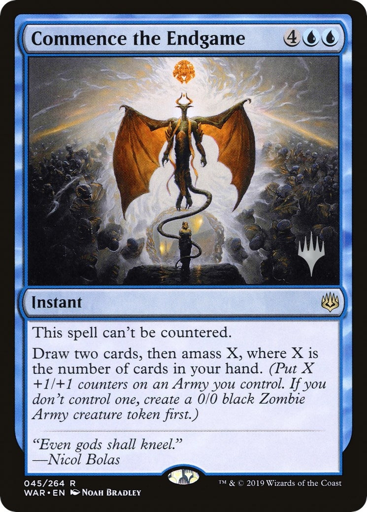 Commence the Endgame (45) (Promo Pack: Throne of Eldraine)