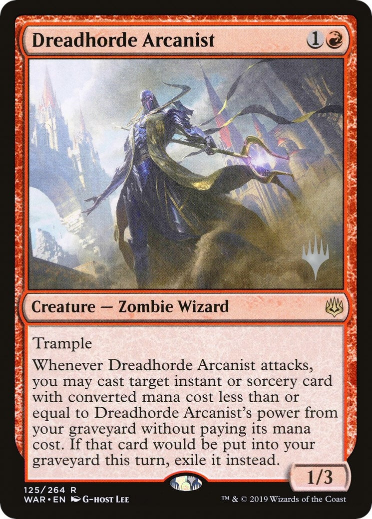 Dreadhorde Arcanist (125) (Promo Pack: Throne of Eldraine)