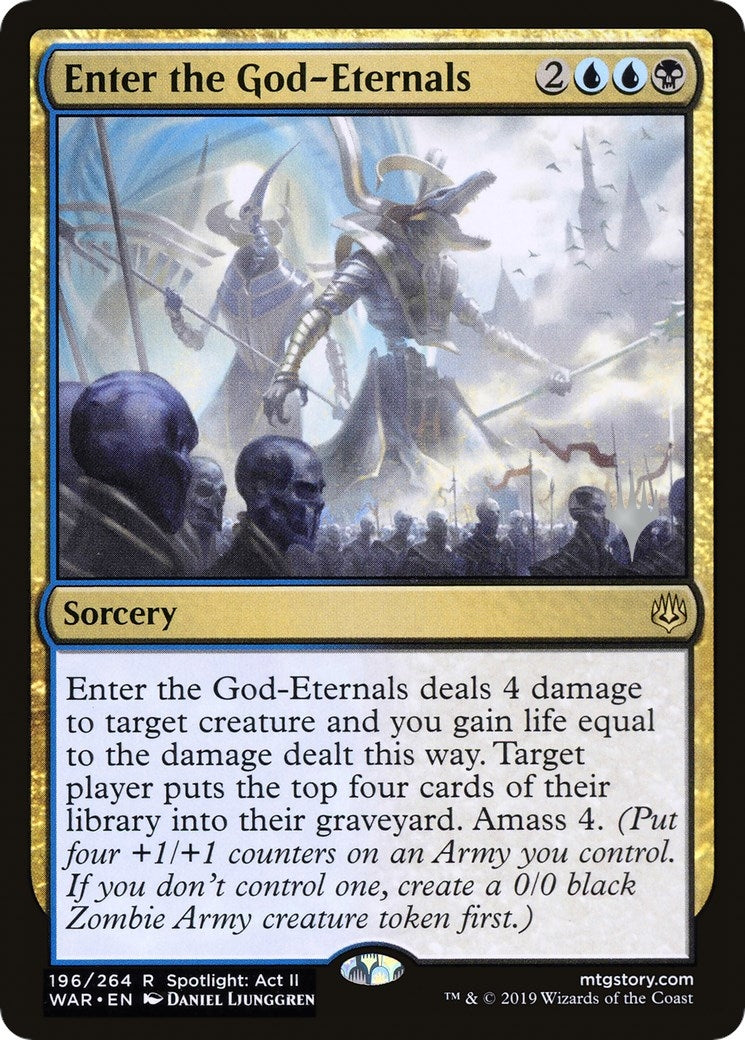 Enter the God-Eternals (196) (Promo Pack: Throne of Eldraine)
