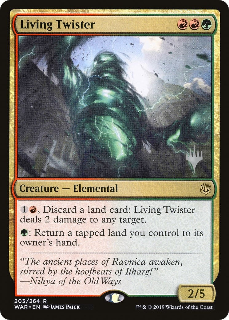 Living Twister (203) (Promo Pack: Throne of Eldraine)