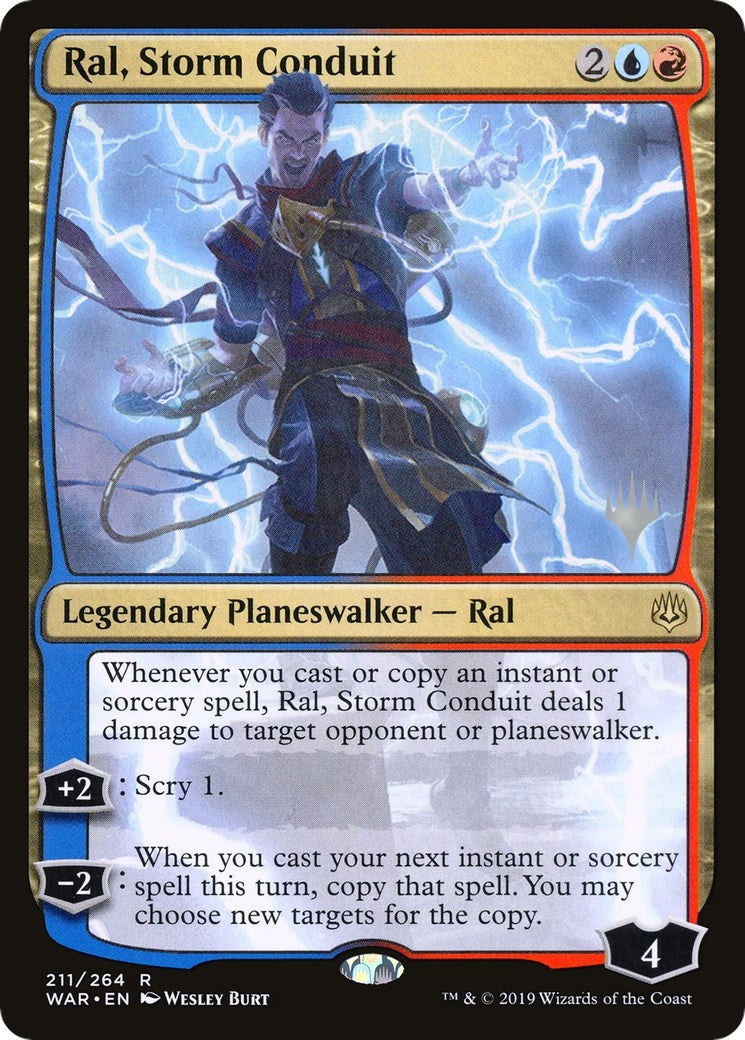 Ral, Storm Conduit (211) (Promo Pack: Throne of Eldraine)