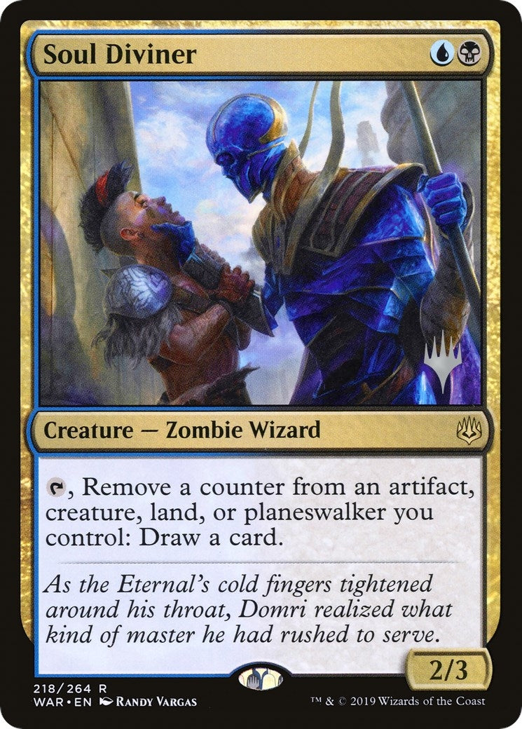 Soul Diviner (218) (Promo Pack: Throne of Eldraine)