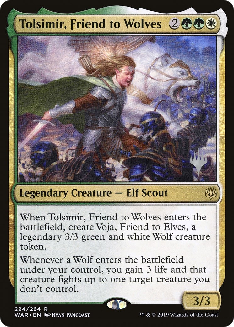 Image for Tolsimir, Friend to Wolves (224) - Magic: The Gathering