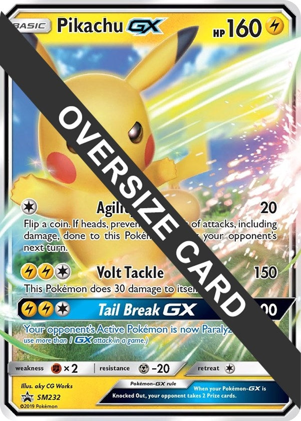 Image for Pikachu GX - SM232 (SM232) (Jumbo Cards) - Pokemon