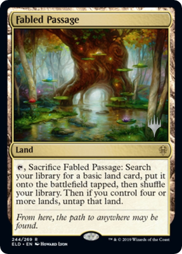 Fabled Passage (244) (Promo Pack: Throne of Eldraine)