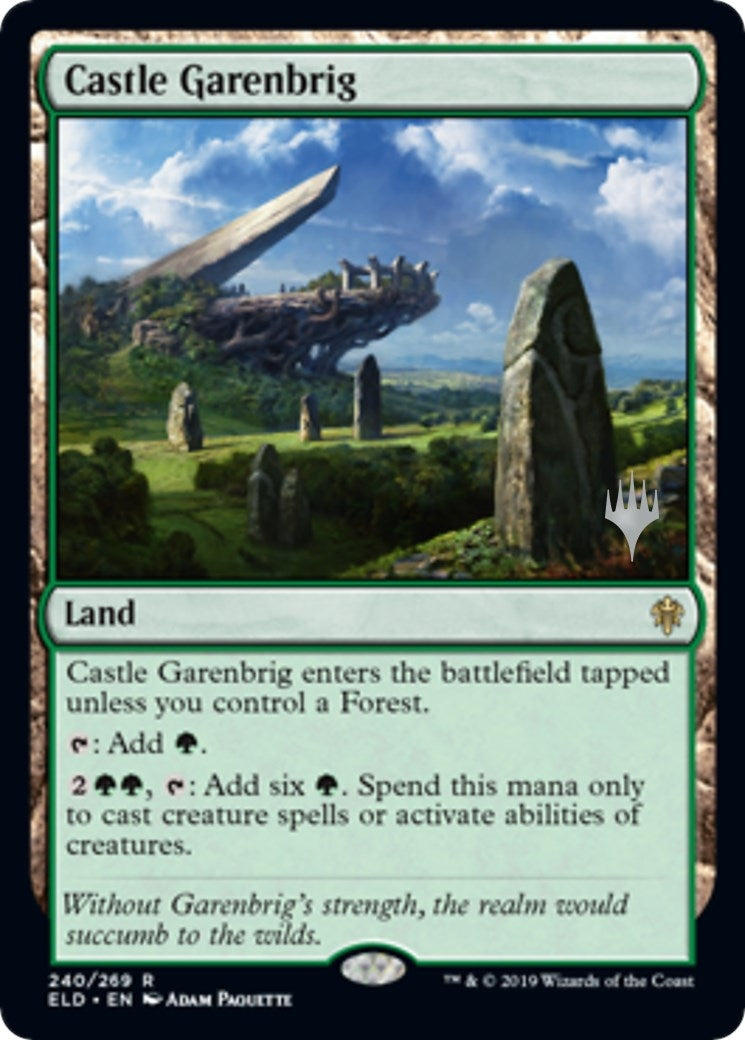 Castle Garenbrig (240) (Promo Pack: Throne of Eldraine)