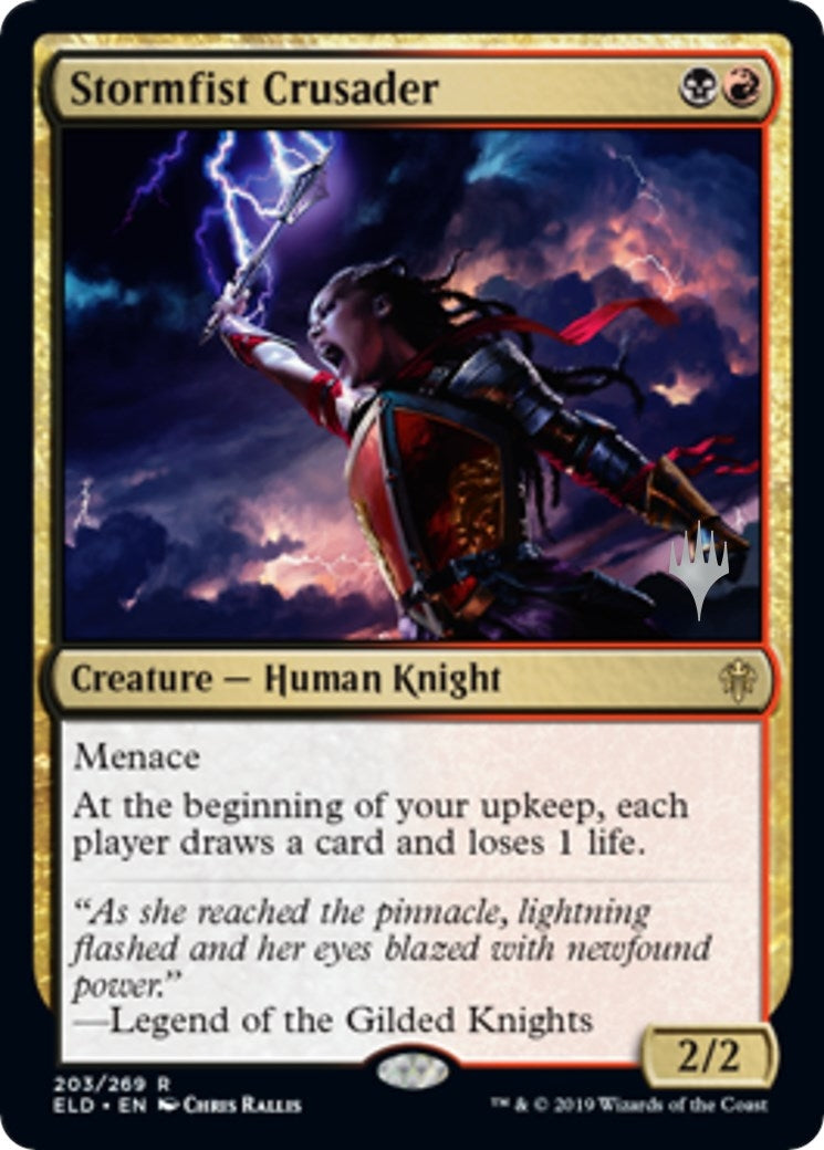 Stormfist Crusader (203) (Promo Pack: Throne of Eldraine)