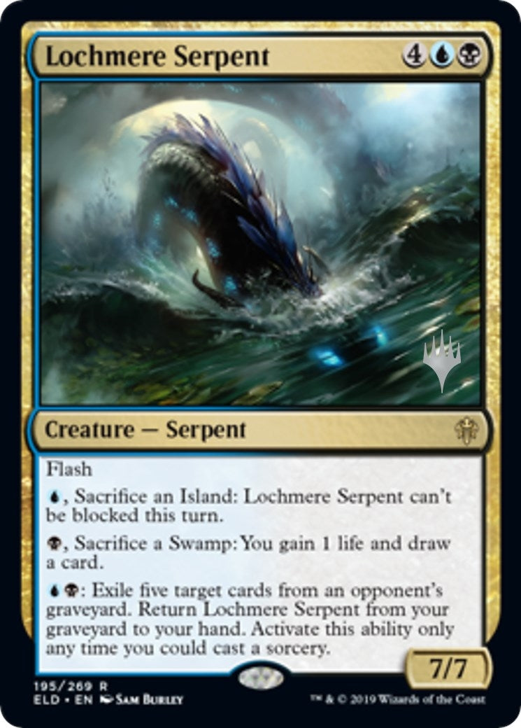 Lochmere Serpent (195) (Promo Pack: Throne of Eldraine)