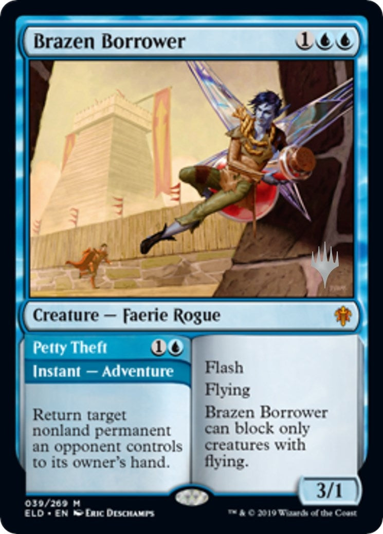 Brazen Borrower (39) (Promo Pack: Throne of Eldraine)