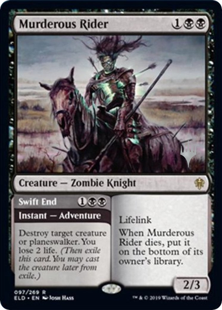Murderous Rider (97) (Promo Pack: Throne of Eldraine)