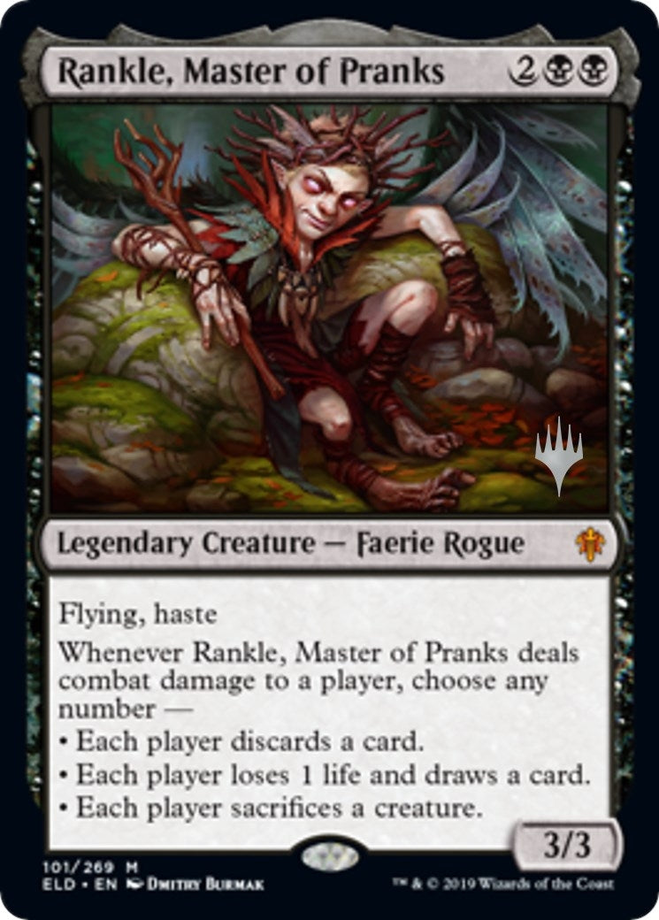 Rankle, Master of Pranks (101) (Promo Pack: Throne of Eldraine)