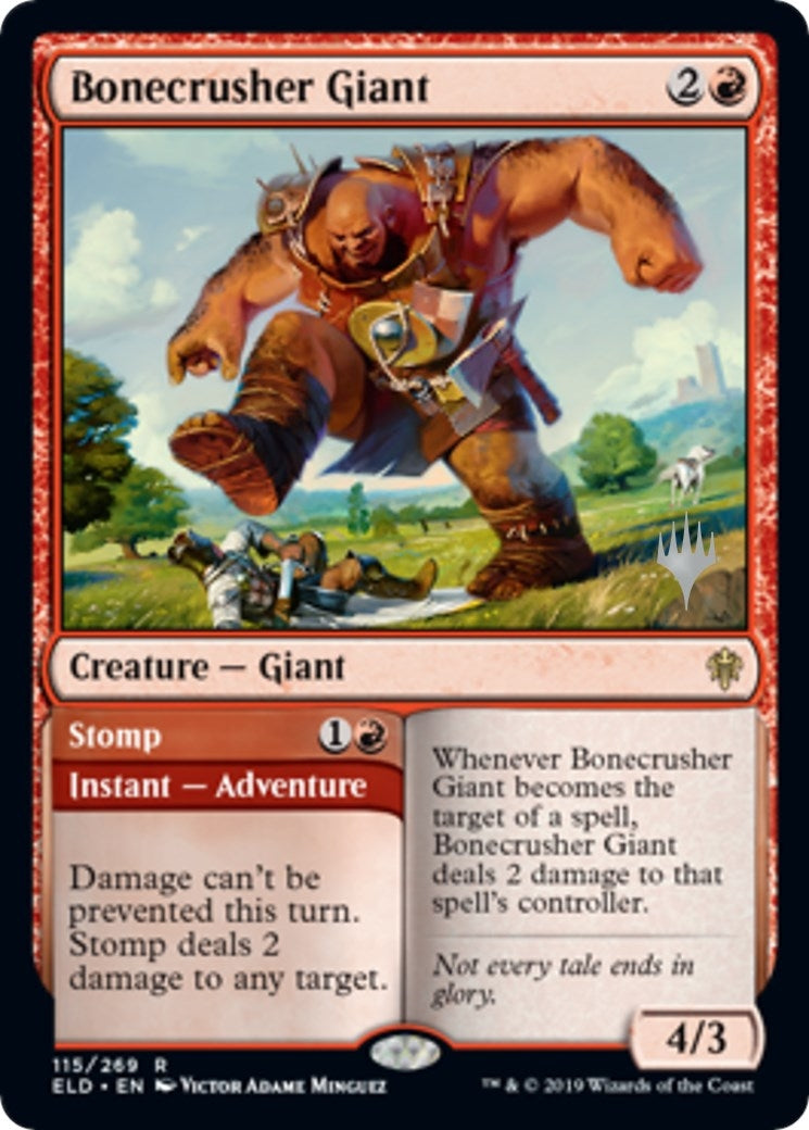 Bonecrusher Giant (115) (Promo Pack: Throne of Eldraine)