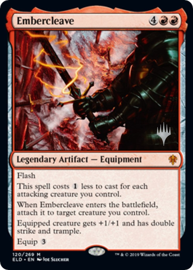 Embercleave (120) (Promo Pack: Throne of Eldraine)