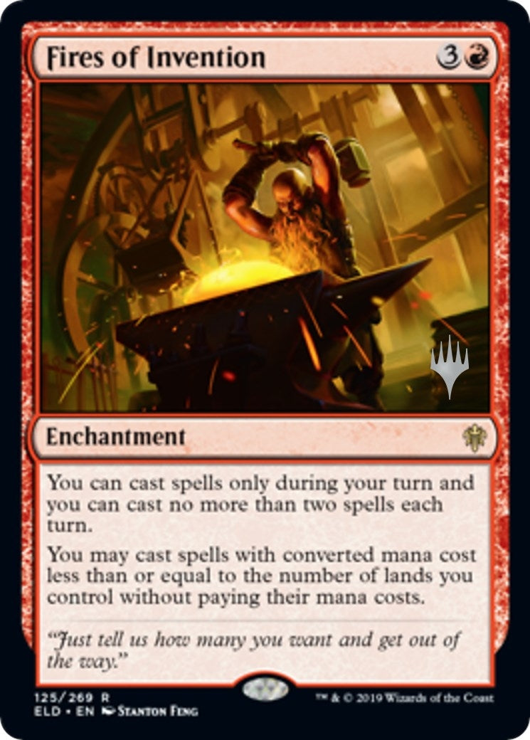 Fires of Invention (125) (Promo Pack: Throne of Eldraine)