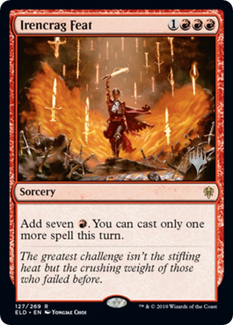 Irencrag Feat (127) (Promo Pack: Throne of Eldraine)